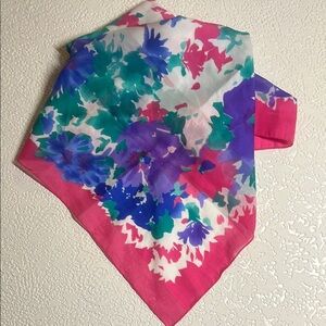 Floral Multicolor Scarf
